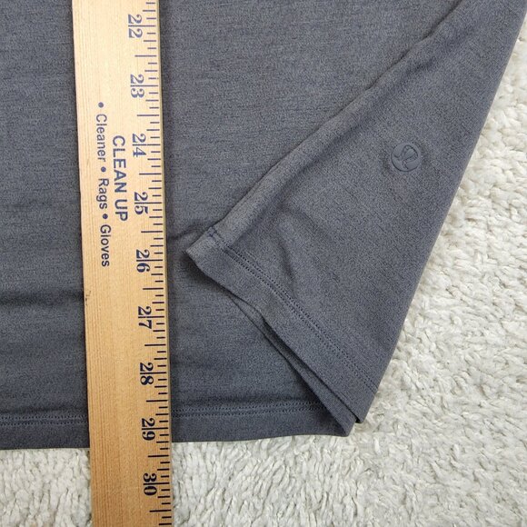 Lululemon Athletic T-Shirt size XL No size Tag Sleeve Athletic Training Tee grey - Picture 3 of 8